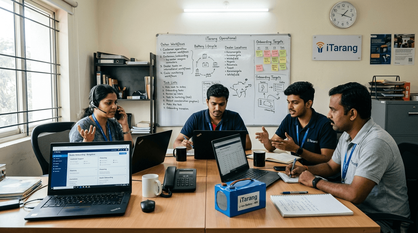 Team at work